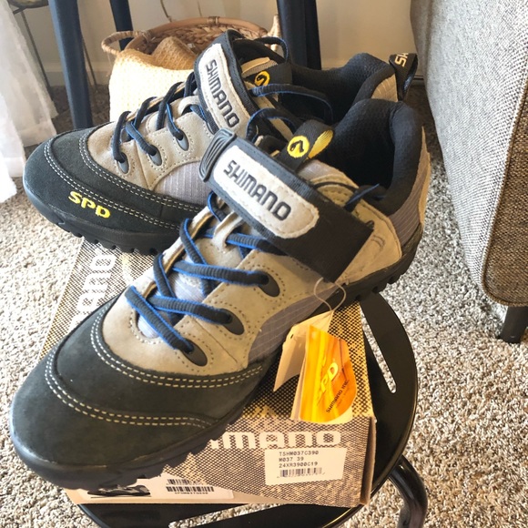Nwt Shimano mountain cycling shoes. Gray color SH-M037 - Picture 3 of 14